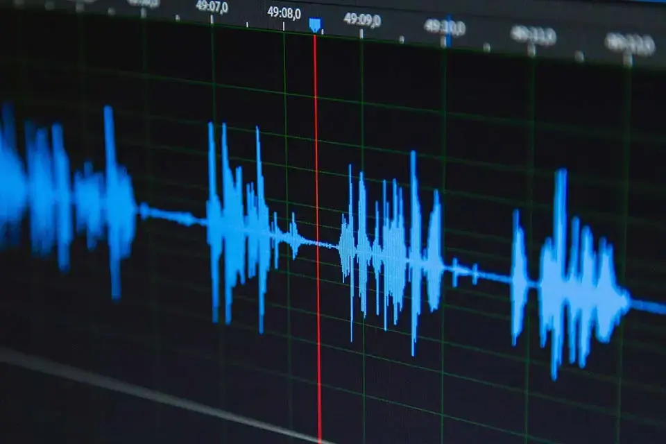 Audio mixing and color-grading workstation used for finishing studio projects